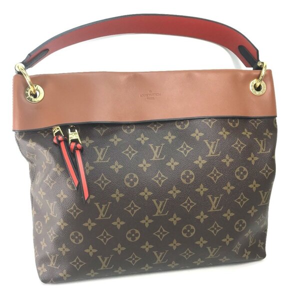 Louis Vuitton Handbags - LOUIS VUITTON Brown Monogram Canvas Shoulder Bag